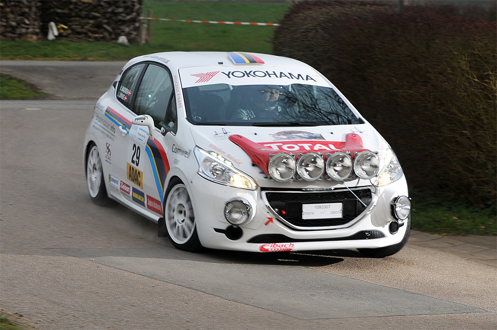Kim Madsen og Line Lykke Jensen måtte udgå af DM-premieren
(Foto: rallypics.dk)